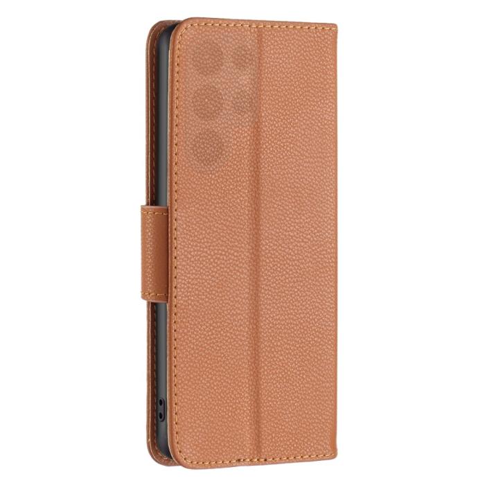 Bild 5, Samsung Galaxy S24 Ultra Fodral Litchi Shark Brun