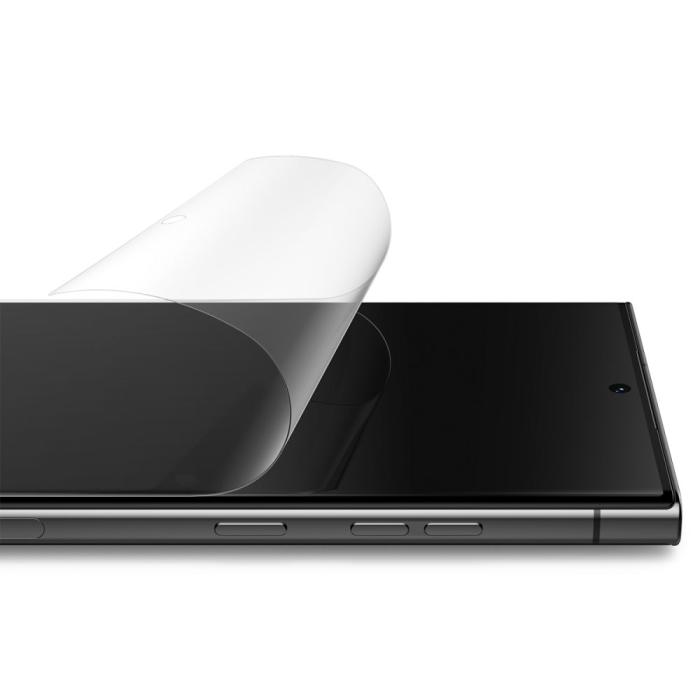 Bild 3, Spigen Galaxy S23 Ultra 2-PACK Neo Flex HD Skärmskydd