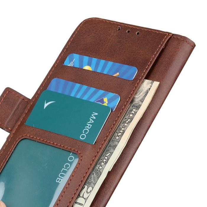 Bild 4, Galaxy A34 5G Fodral Med Magnetisk Stängning Brun
