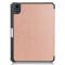 iPad Mini (2021) Fodral Shockproof Tri-Fold Med Pennhållare Roséguld