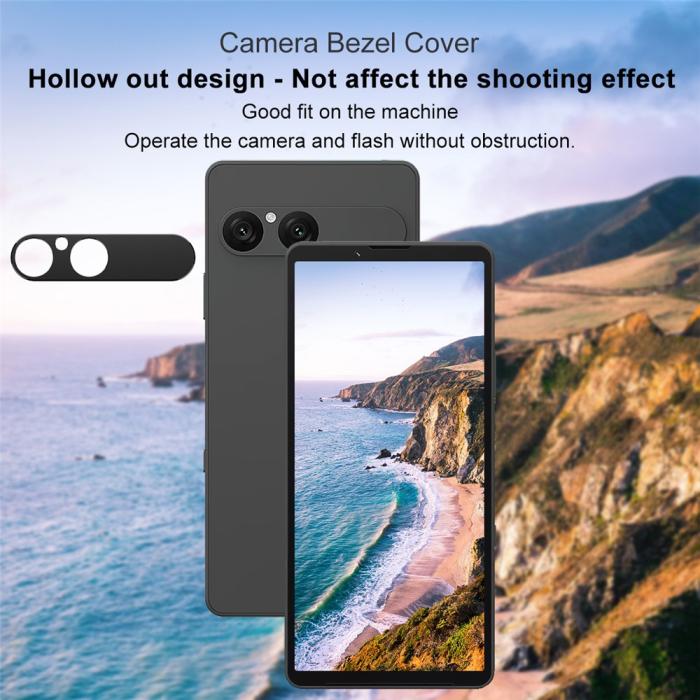 Bild 5, IMAK Sony Xperia 10 VII Linsskydd Metall Svart
