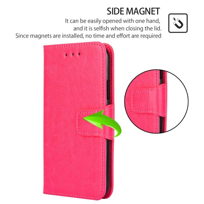 Bild 4, Samsung Galaxy S23 Plus Fodral Läder Rosa