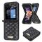 Galaxy Z Flip 6 Skal Diamond Textur Svart