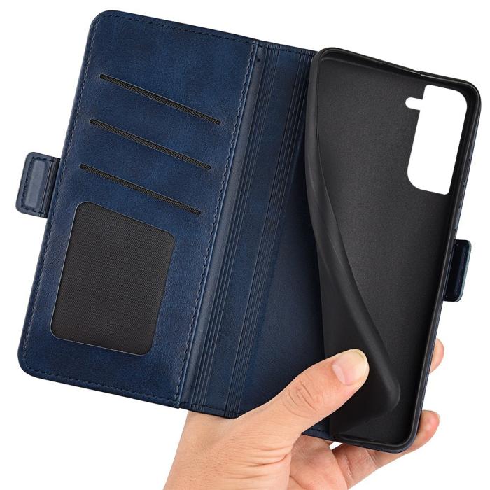 Bild 4, Samsung Galaxy S23 Fodral Med Magnetisk Stängning Blå