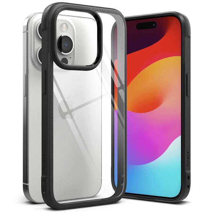 Bild 4, Ringke iPhone 15 Pro Skal Fusion Bold Svart