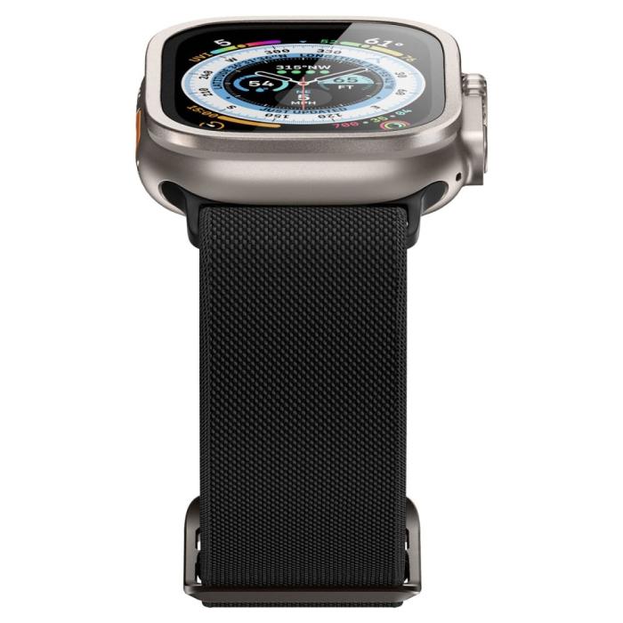 Bild 6, Spigen Apple Watch Ultra 49 mm Skärmskydd Glas.tR Slim Pro Titanium