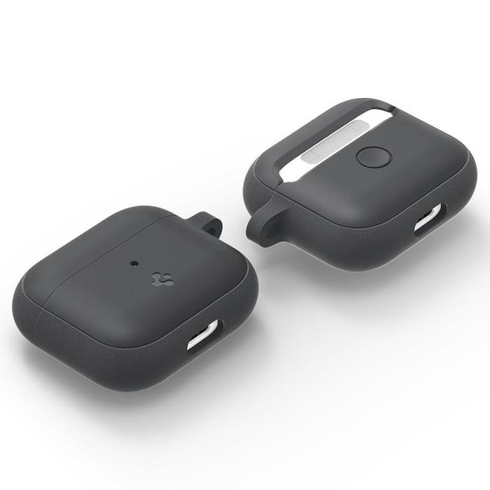 Bild 6, Spigen Apple AirPods 3 (2021) Skal Silikon Fit Charcoal