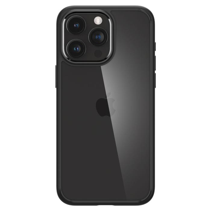 Bild 2, Spigen iPhone 15 Pro Skal Ultra Hybrid Matt Svart
