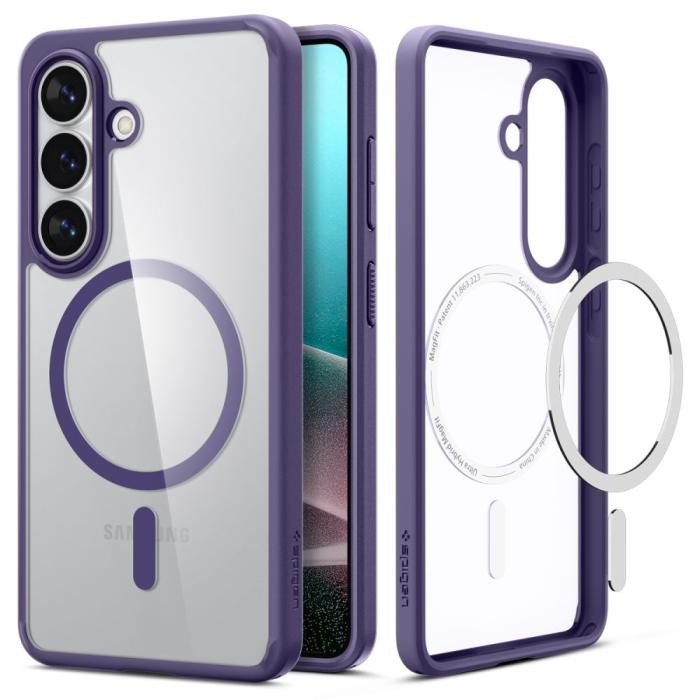 Bild 2, Spigen Galaxy S26 Skal MagSafe Ultra Hybrid Deep Purple