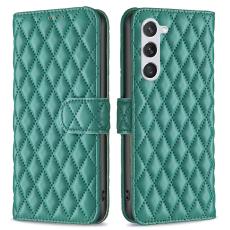 Samsung Galaxy S24 Fodral Diamond Läder Grön