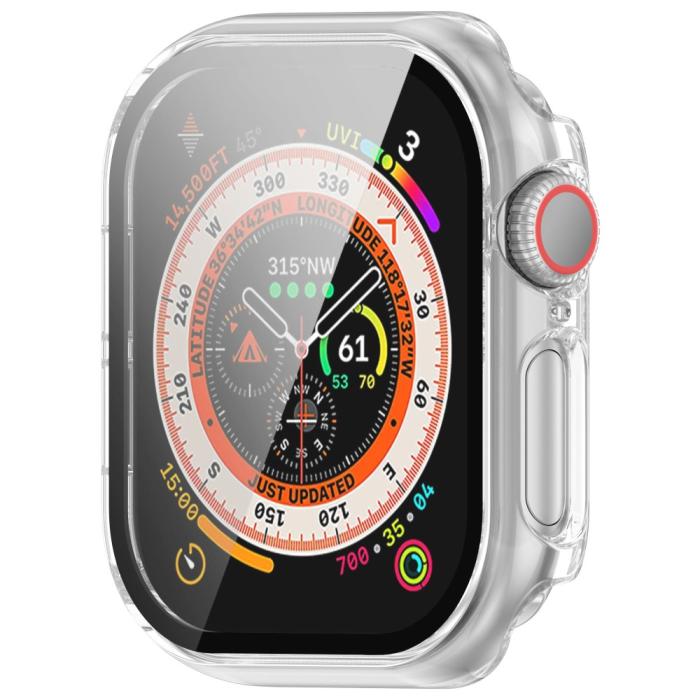 Bild 5, Apple Watch 10 42 mm Skal Med Skärmskydd Härdat Glas Transparent