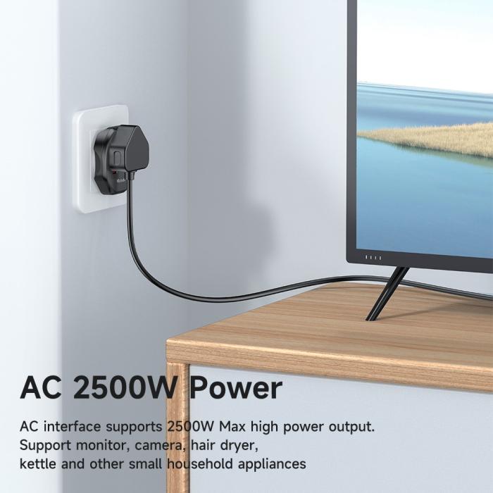 Bild 4, MCDODO Universal Reseadapter EU Plugg UK/EU/US