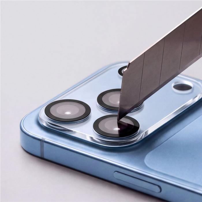 Bild 3, Tech-Protect iPhone 18 Pro Linsskydd Cam Fit+ Transparent