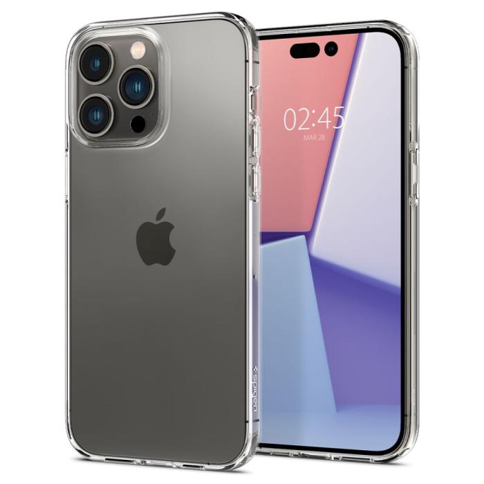 Bild 1, Spigen iPhone 14 Pro Skal Liquid Crystal Transparent