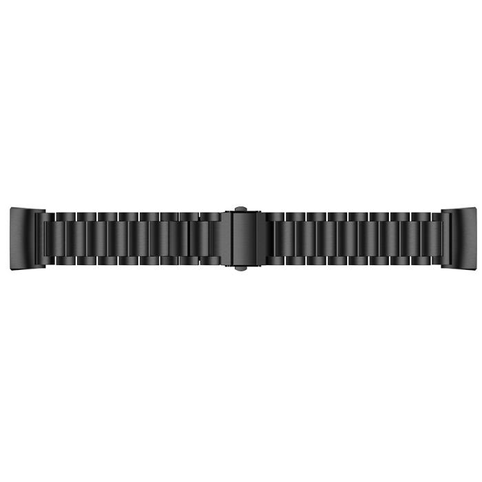 Bild 3, Lyxigt Metallarmband Fitbit Charge 3 / 4 Svart