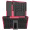 Lenovo Tab M10 HD (2nd Gen) - Rugged Kickstand Armor Skal - Rosa