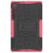 Lenovo Tab M10 HD (2nd Gen) - Rugged Kickstand Armor Skal - Rosa