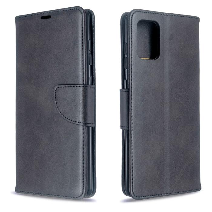 Bild 4, Samsung Galaxy A71 - Plånboksfodral - Svart