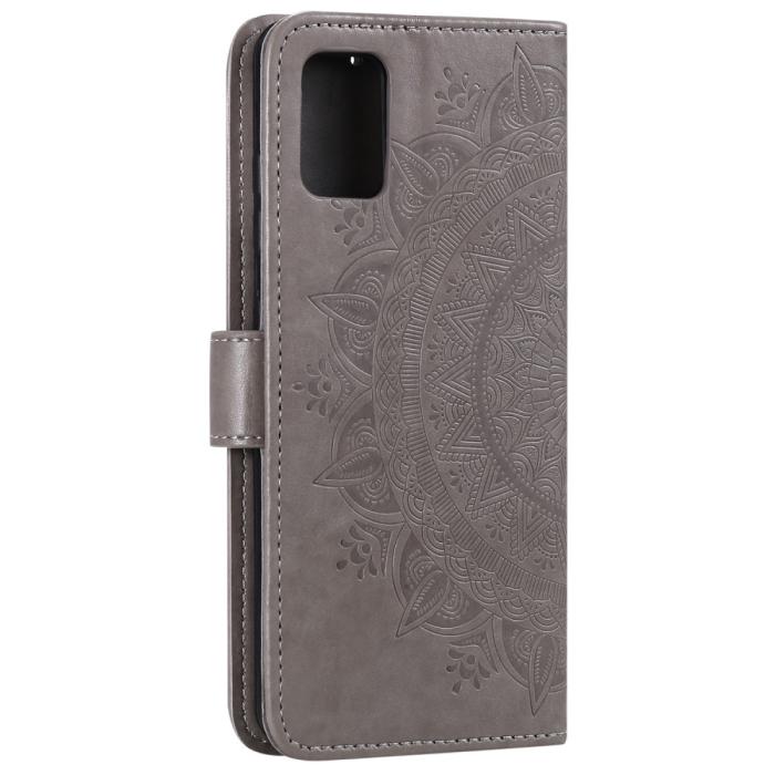 Bild 5, Samsung Galaxy A51 - Mandala Plånboksfodral - Grå