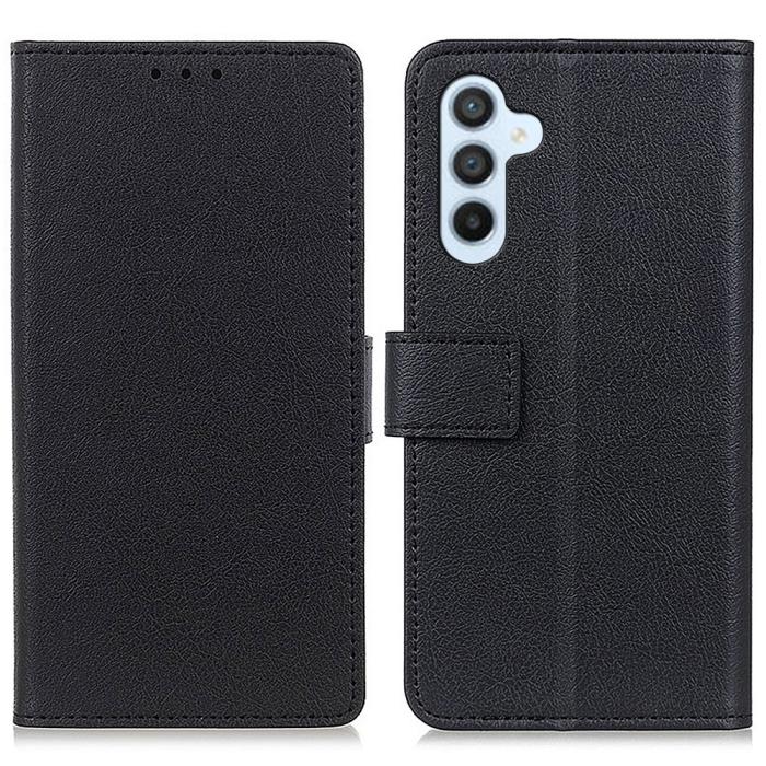 Bild 1, Samsung Galaxy A34 5G Fodral Läder Svart
