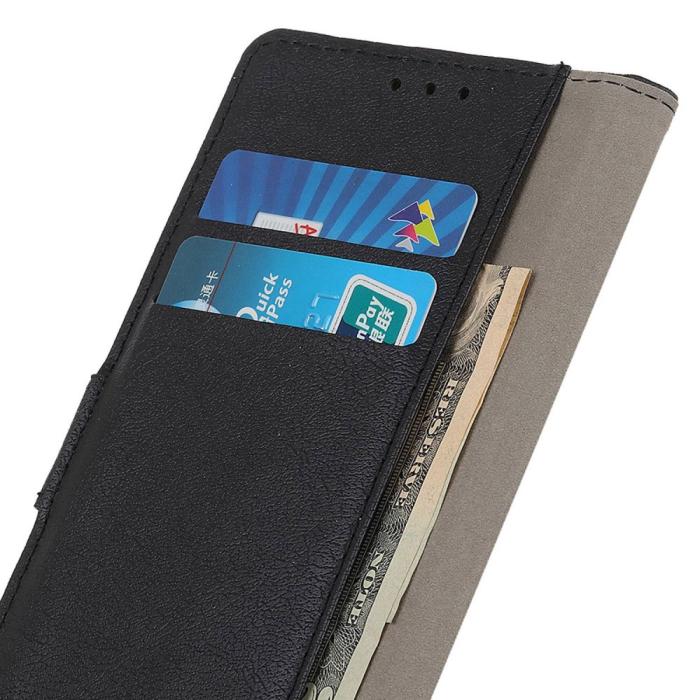Bild 4, Samsung Galaxy A34 5G Fodral Läder Svart