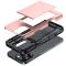 iPhone 16 Pro Max Skal Hybrid Kortfack Rosa