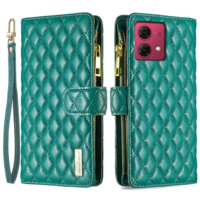 Bild 1, Motorola Moto G84 5G Fodral Multifunktionell Diamond Grön
