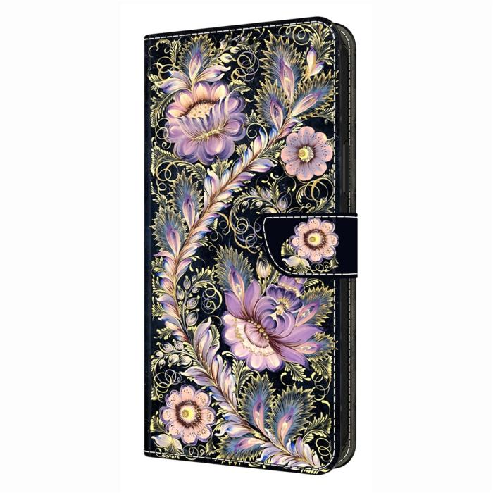 Bild 4, Samsung Galaxy A37 5G Fodral Läder Vintage Gold Pin
