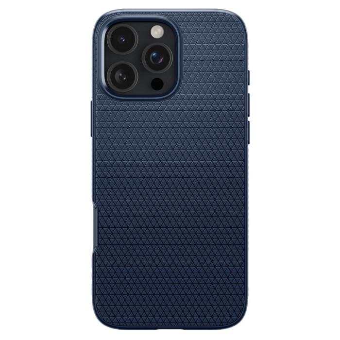 Bild 2, Spigen iPhone 16 Pro Max Skal Liquid Air Navy Blue