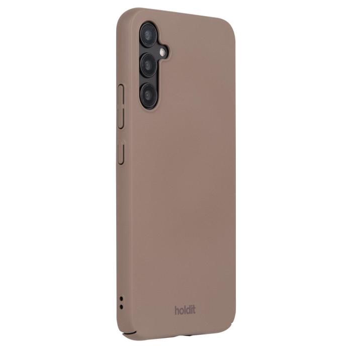 Bild 2, holdit Samsung Galaxy A34 5G Mobilskal Slim Mocha Brown