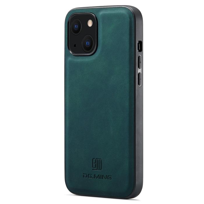 Bild 1, DG.MING iPhone 14 Plus Skal Läderbelagt Grön