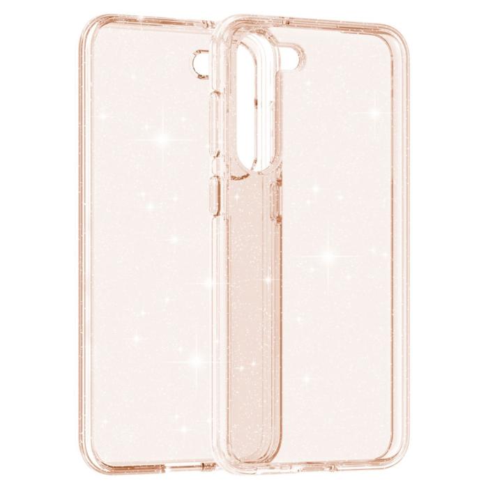 Bild 3, Samsung Galaxy S23 Plus Skal Glitter Hybrid Guld