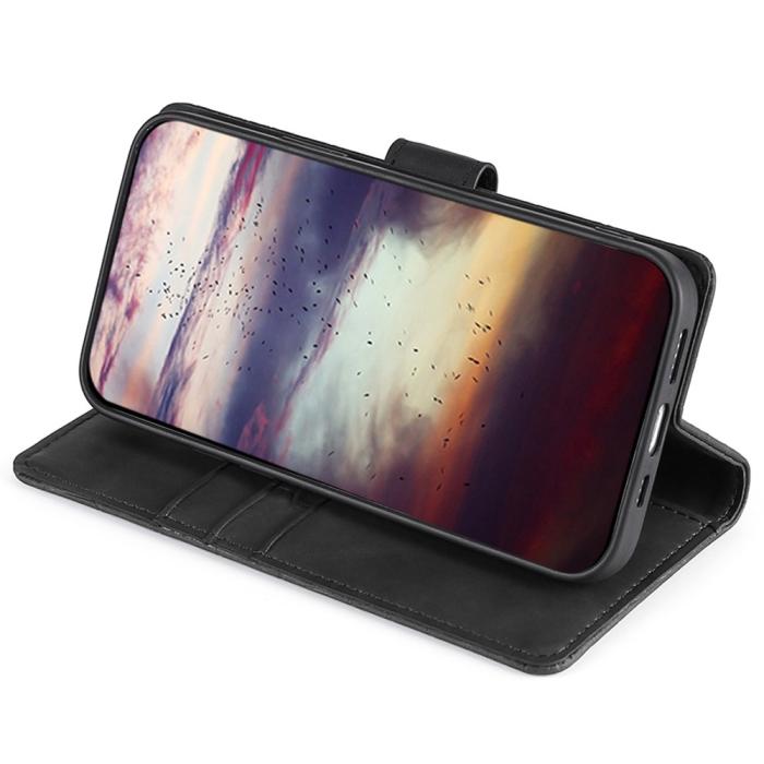 Bild 3, Samsung Galaxy S23 Plus Fodral Krokodil Textur Svart