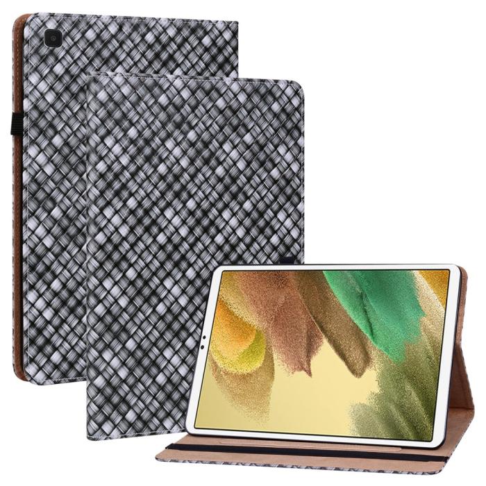 Bild 1, Samsung Galaxy Tab A7 Lite (2021) Fodral Vävd Textur Svart