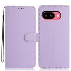 Google Pixel 10a Fodral L&auml;der Lila