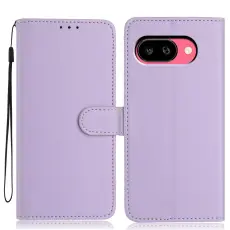 Google Pixel 10a Fodral L&auml;der Lila