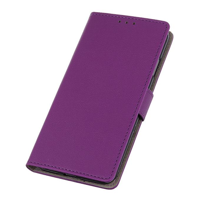 Bild 6, Motorola Moto G200 Fodral Solid Läder Lila