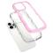 iPhone 15 Pro Max Skal Wavy Hybrid Transparent/Rosa