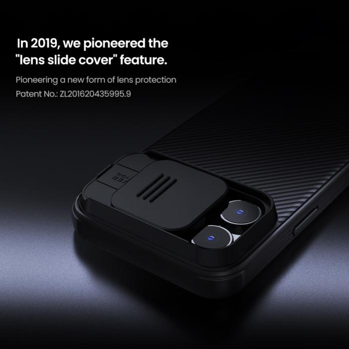 Bild 6, NILLKIN iPhone 16 Pro Skal CamShield Pro Grön