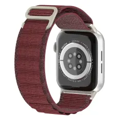 Apple Watch 42/44/45/46/49 mm Armband Alpine Pro Loop Burgundy
