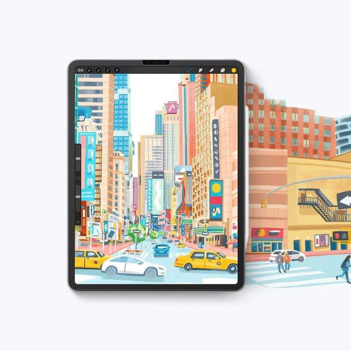 Bild 4, HOFI iPad Air 13 2025/2024 2-PACK Skärmskydd Pro+ PAPER LIKE