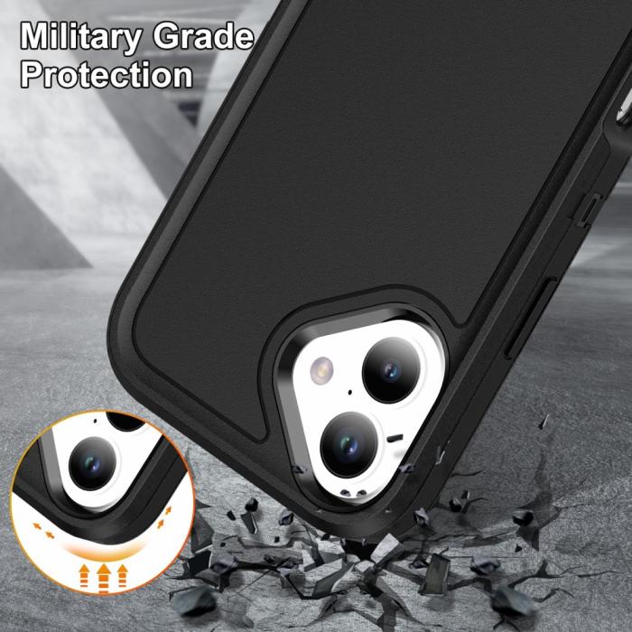 Bild 6, iPhone 16 Skal Xtreme Shockproof Hybrid Svart
