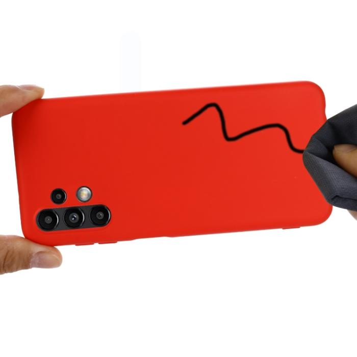 Bild 6, Samsung Galaxy A13 4G Skal Silikon Liquid Röd