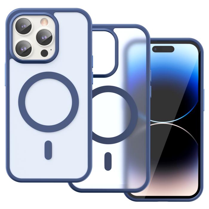 Bild 2, ColorPop iPhone 14 Pro Skal CH MagSafe Matt Lavender Ash