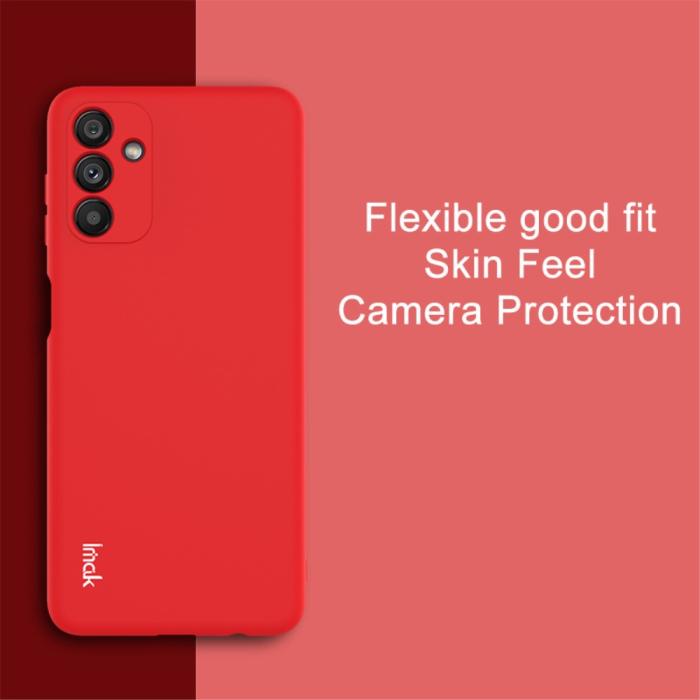 Bild 2, IMAK Samsung Galaxy A04s / A13 5G Skal Skin Touch Röd