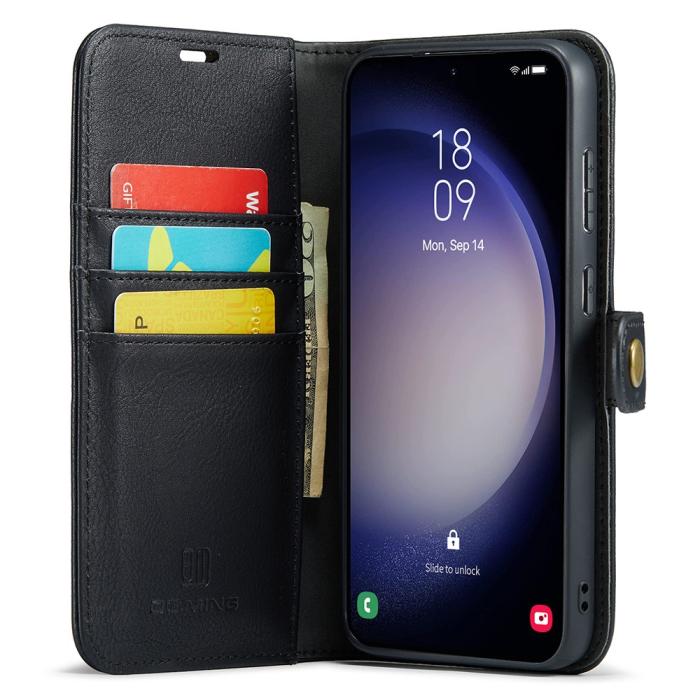 Bild 2, DG.MING Galaxy S25 Plus 2in1 Magnet Fodral / Skal Svart