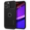 iPhone 13 Pro Max - Spigen Rugged Armor Skal - Matt Svart