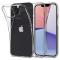 iPhone 13 Mini - Spigen Liquid Crystal Skal - Transparent