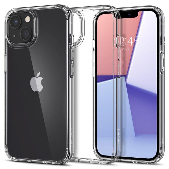 Bild 1, iPhone 13 - Spigen Ultra Hybrid Crystal Skal