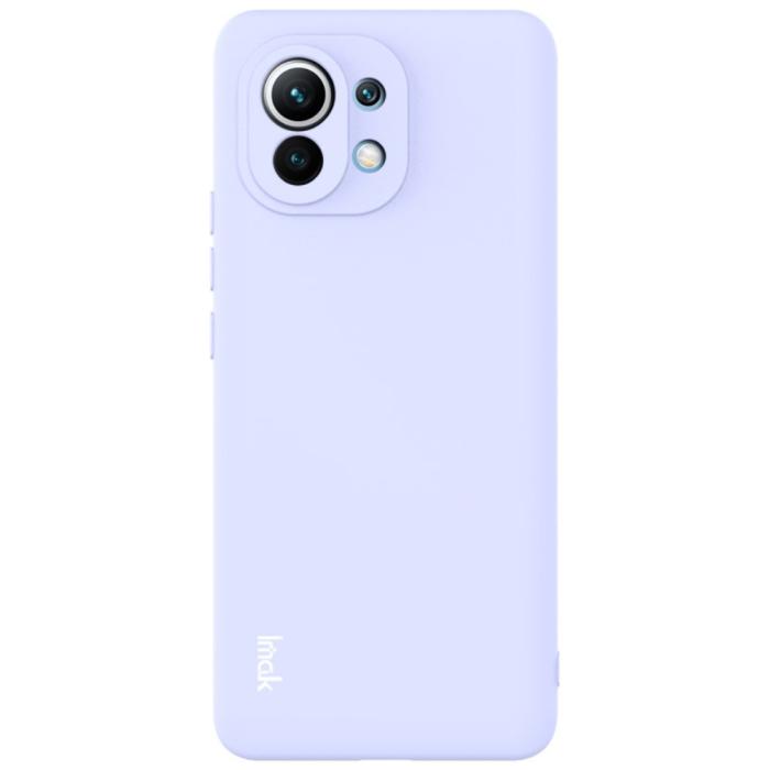 Bild 1, Xiaomi Mi 11 - IMAK Skin Touch Skal - Lila